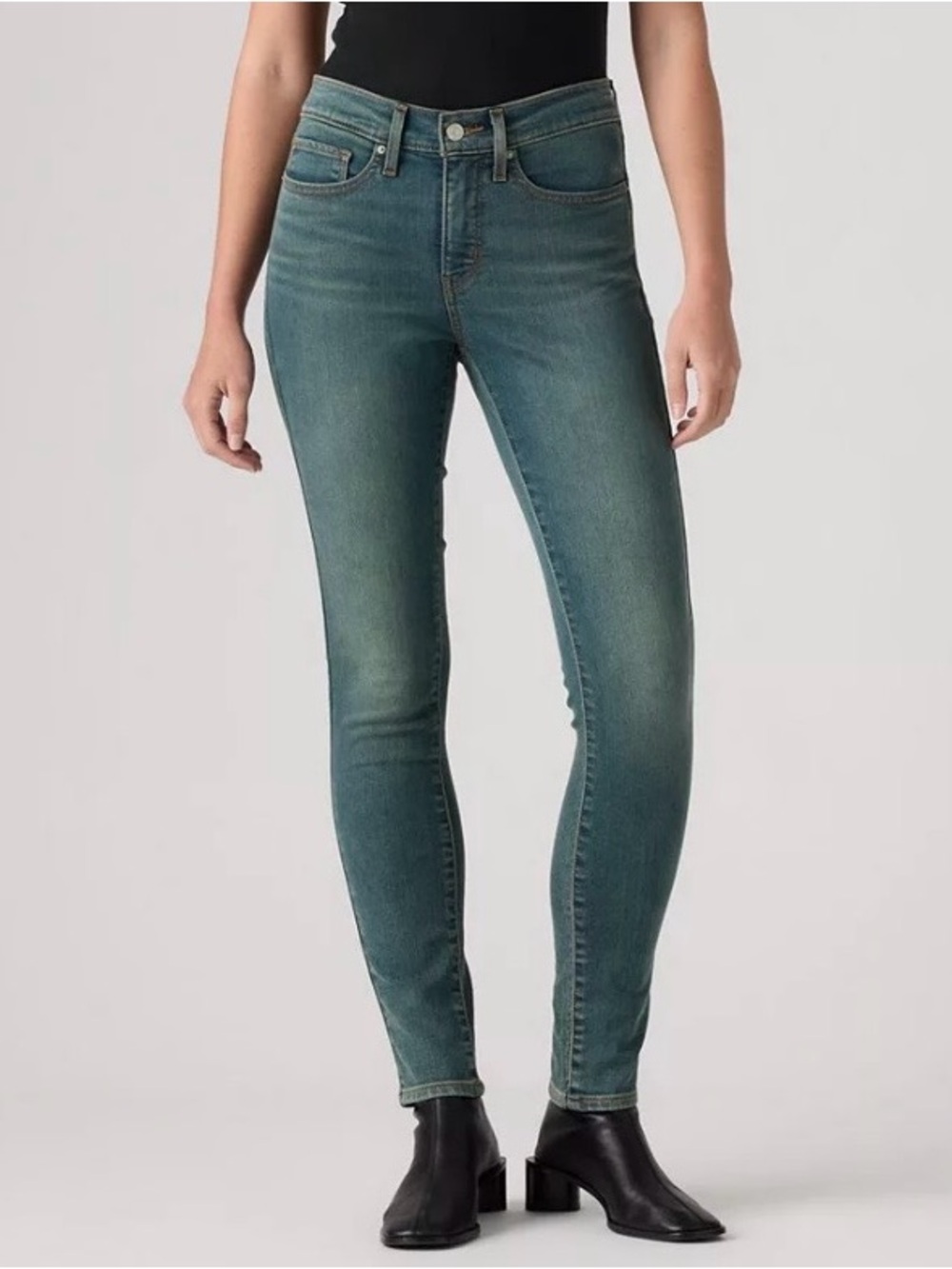Women’s Levi Strauss 311 Shaping Skinny Denim Jeans Pants Size 26